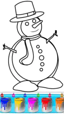 Play Christmas Coloring Book Pages: Santa Coloring Game