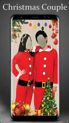 Play Christmas Couple Photo Suit Editor