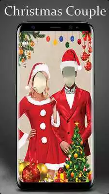 Play Christmas Couple Photo Suit Editor