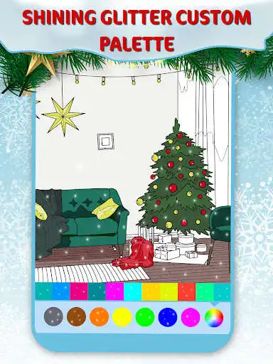 Play Christmas Decoration Coloring as an online game Christmas Decoration Coloring with UptoPlay