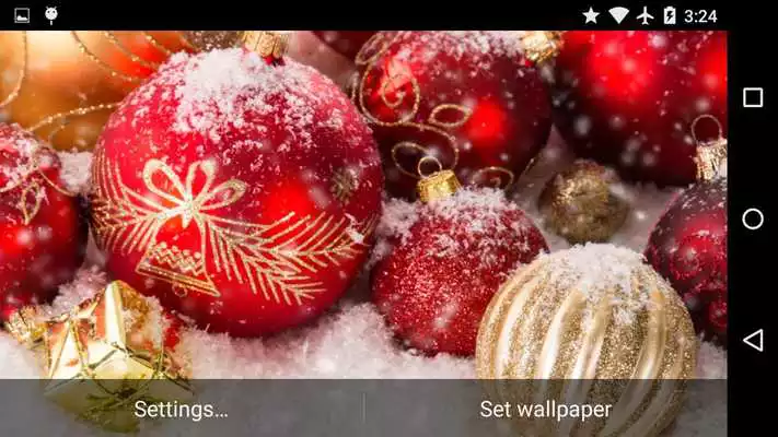 Play Christmas Decor Live Wallpaper