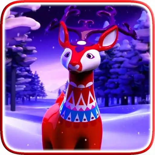Play Christmas Deer Live Wallpaper APK