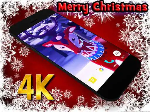 Play Christmas Deer Live Wallpaper  and enjoy Christmas Deer Live Wallpaper with UptoPlay