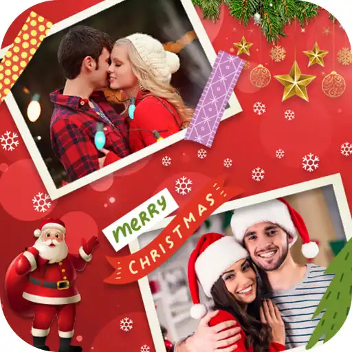 Free play online Christmas Dual Photo Frames APK