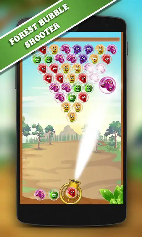 Play Christmas forest bubble