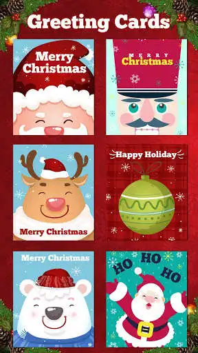 Play Christmas Frames  Stickers Create New Year Cards