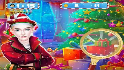 Play Christmas Game : Hidden Object as an online game Christmas Game : Hidden Object with UptoPlay