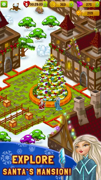 Play Christmas games: Merge  Match as an online game Christmas games: Merge  Match with UptoPlay