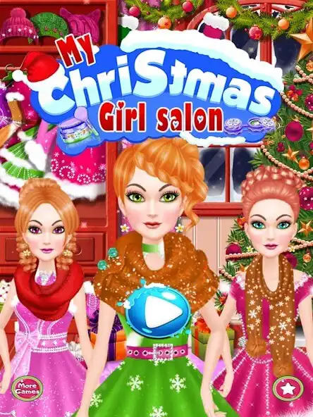 Play Christmas Girl Salon  and enjoy Christmas Girl Salon with UptoPlay