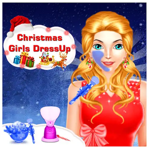Play Christmas Girls DressUp Makeup Salon Games APK
