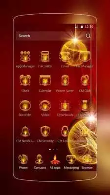 Play Christmas Gold Ball Theme Play Christmas Gold Ball Theme