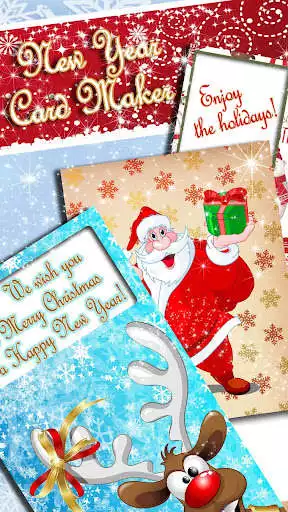 Play Christmas Greeting Cards as an online game Christmas Greeting Cards with UptoPlay