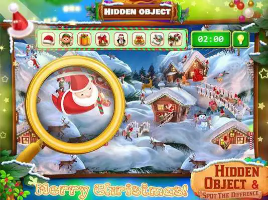 Play Christmas Hidden Object  Spot The Difference
