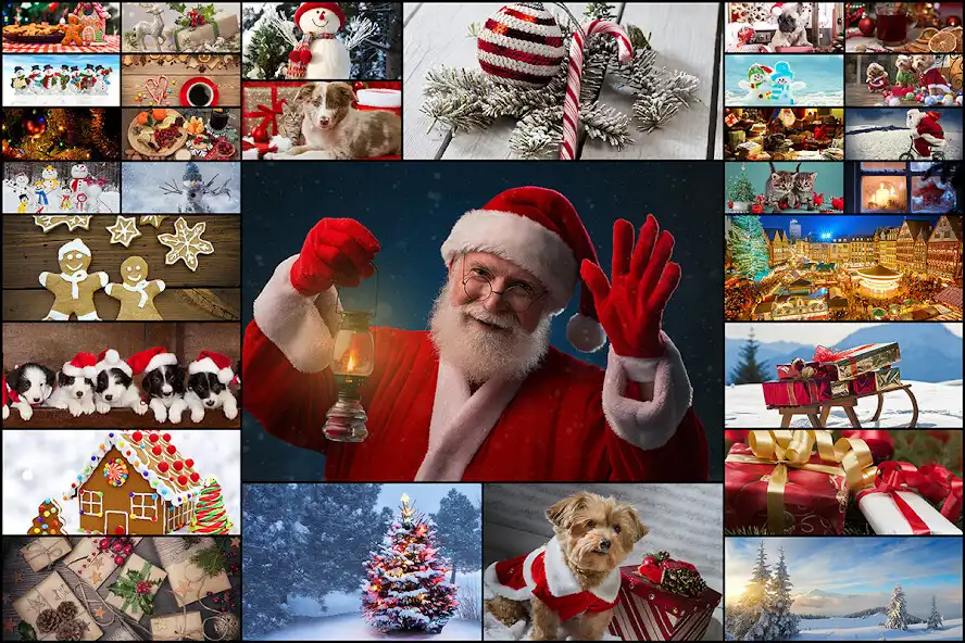 Play Christmas Jigsaw Puzzles Game  and enjoy Christmas Jigsaw Puzzles Game with UptoPlay