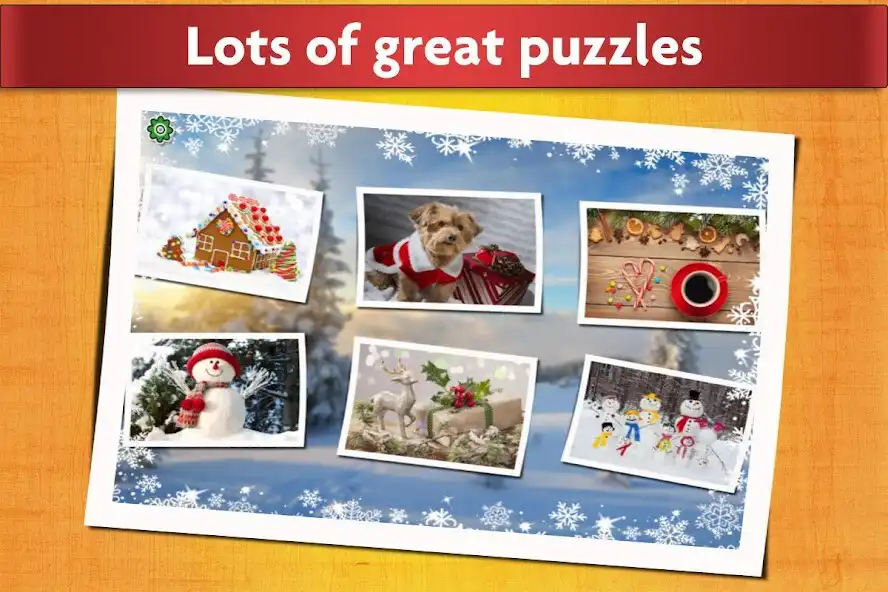 Play Christmas Jigsaw Puzzles Game as an online game Christmas Jigsaw Puzzles Game with UptoPlay