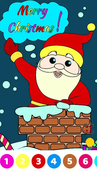 Play Christmas Kids Color By Number  and enjoy Christmas Kids Color By Number with UptoPlay