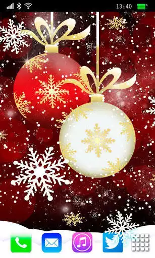 Play ChristmasLiveWallpaperFree