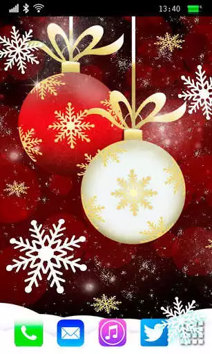 Play ChristmasLiveWallpaperFree