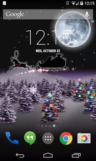 Play Christmas Live Wallpaper as an online game Christmas Live Wallpaper with UptoPlay