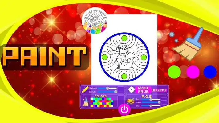 Play Christmas Mandalas Book to Paint