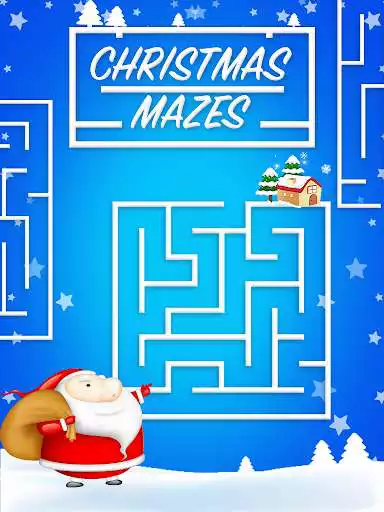 Play Christmas Mazes  and enjoy Christmas Mazes with UptoPlay