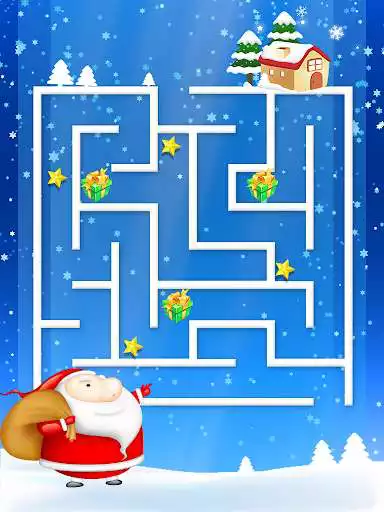 Play Christmas Mazes as an online game Christmas Mazes with UptoPlay