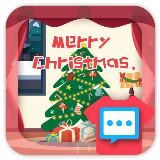 Play Christmas Night skin 2018 for Handcent Next SMS APK