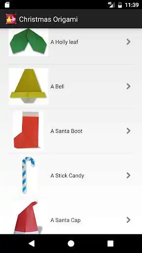 Play Christmas Origami