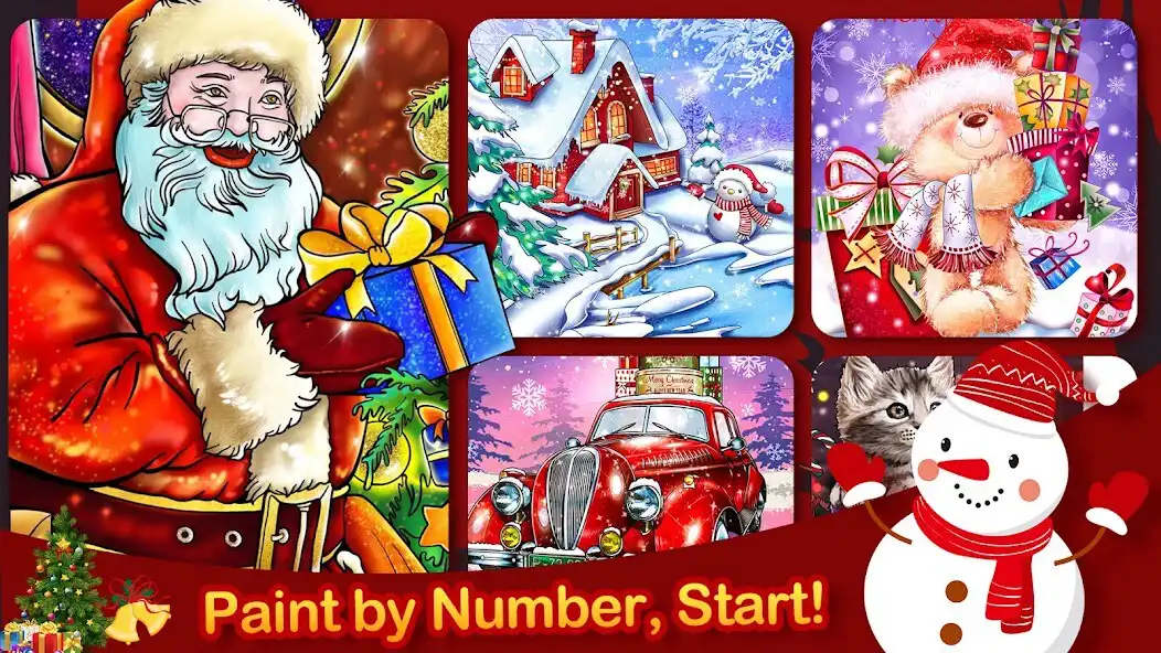 Play Christmas Paint by Numbers  and enjoy Christmas Paint by Numbers with UptoPlay