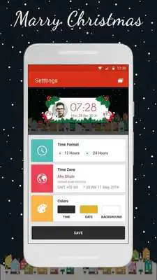 Play Christmas Photo Clock