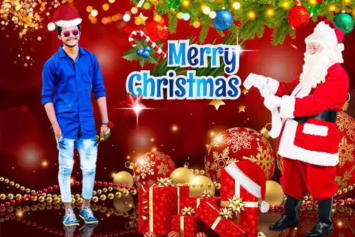 Play APK Christmas Photo Editor  and enjoy Christmas Photo Editor with UptoPlay com.ChristmasPhotoEditorFreePhotoMontageMaker