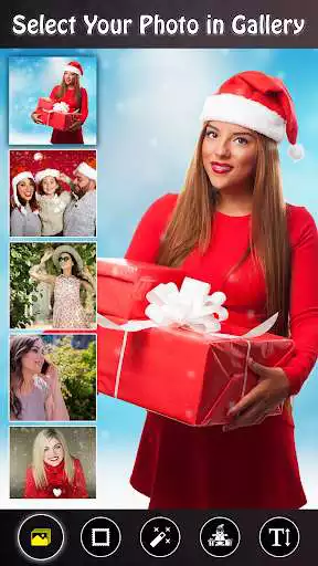 Play Christmas Photo Frame Editor 2018