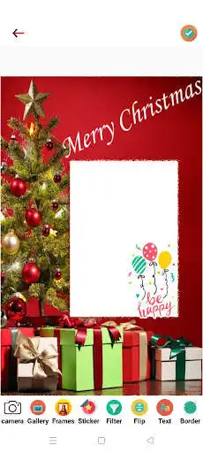 Play Christmas Photo Frame Maker