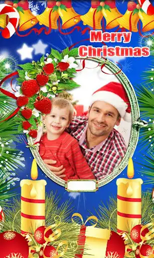 Play Christmas Photo Frames 2019 as an online game Christmas Photo Frames 2019 with UptoPlay