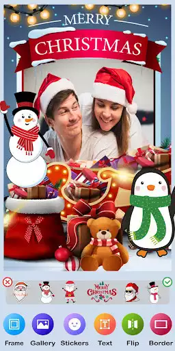 Play Christmas Photo Frames 2021 as an online game Christmas Photo Frames 2021 with UptoPlay