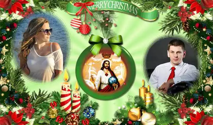 Play Christmas Photo Frames : Dual Play Christmas Photo Frames : Dual