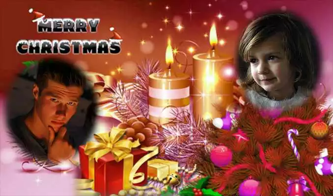 Play Christmas Photo Frames : Dual Play Christmas Photo Frames : Dual