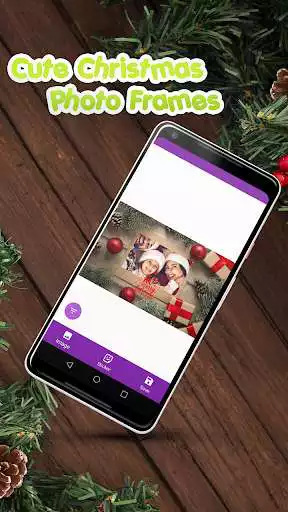 Play Christmas Photo Frames: stickers & Cards Art 2019 as an online game Christmas Photo Frames: stickers & Cards Art 2019 with UptoPlay