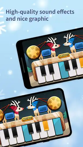 Play Christmas Piano as an online game Christmas Piano with UptoPlay
