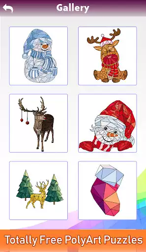 Play Christmas Poly Art: Color by Number, Coloring Book  and enjoy Christmas Poly Art: Color by Number, Coloring Book with UptoPlay
