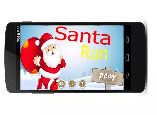 Play Christmas Santa Running Play Christmas Santa Running