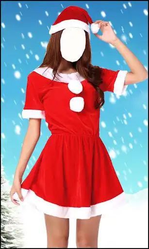 Play Christmas Santa Women Dress