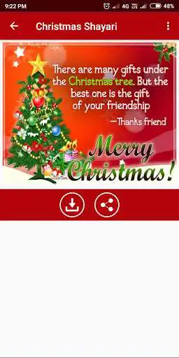Play Christmas Shayari as an online game Christmas Shayari with UptoPlay