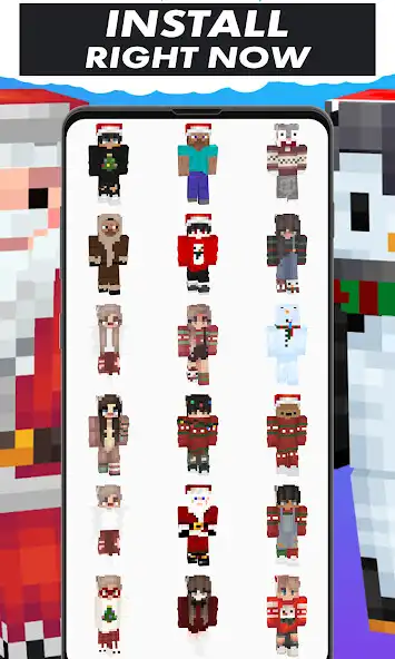 Play Christmas Skins as an online game Christmas Skins with UptoPlay