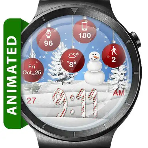 Play Christmas Snow HD Watch Face APK Play Christmas Snow HD Watch Face APK