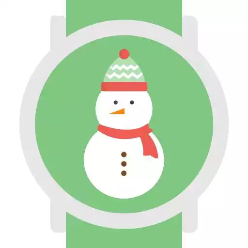 Free play online Christmas Snowman Watch Face  APK