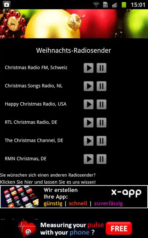 Play Christmas Songs, RadioStories