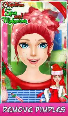 Play Christmas Spa And Makeover