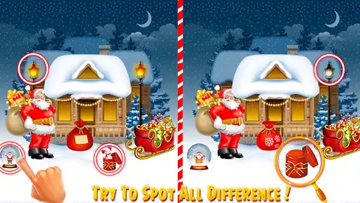 Play Christmas Spot The Difference  and enjoy Christmas Spot The Difference with UptoPlay