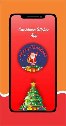 Play Christmas Sticker App 2020 as an online game Christmas Sticker App 2020 with UptoPlay